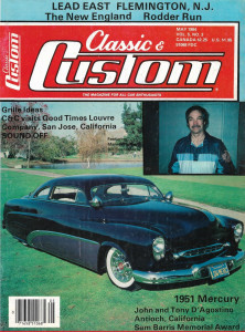 CLASSIC & CUSTOM 1984 MAY - GRILLE IDEAS, '51 MERC, '48 FORDS, '28 DODGE